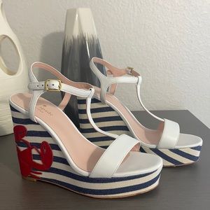 Kate Spade Wedge Sandal. Size 8.5